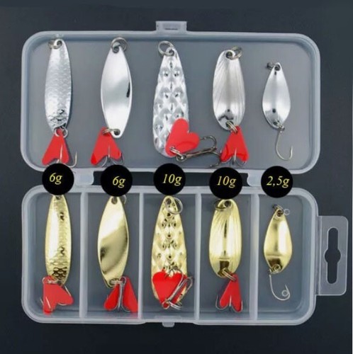 Set 10st blinker box hecht - blinker,
