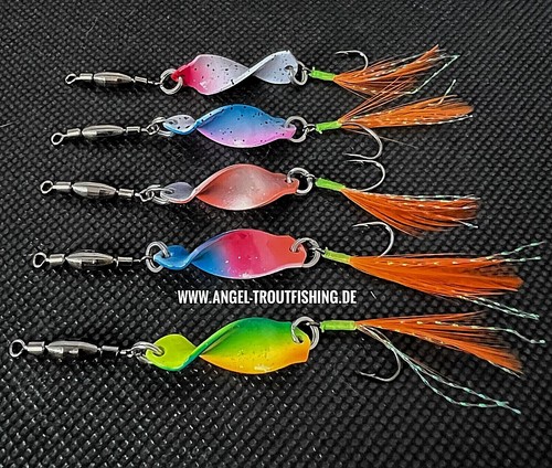 Gedrehte trout spoons - gedrehte,