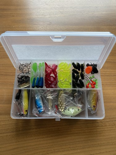 Großes angelköder set box - großes,