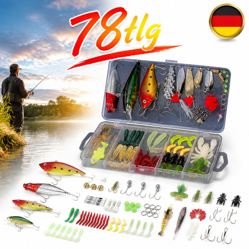 Stück kunstköder set - stück,