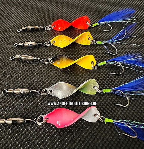Gedrehte trout spoons - g,