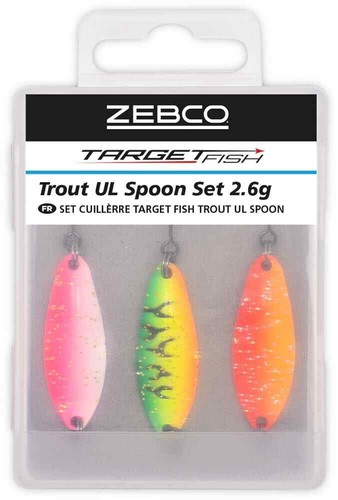 Zebco trout spoon set - zebco,