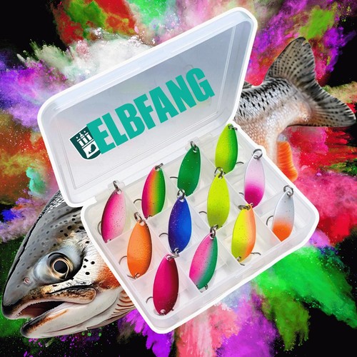 12x forellenspoons set - 12x, 3g